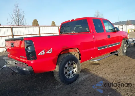 2005 Chevrolet Silverado 1500 Lt z USA, uszkodzony, nr VIN 1GCEK19B95E213193